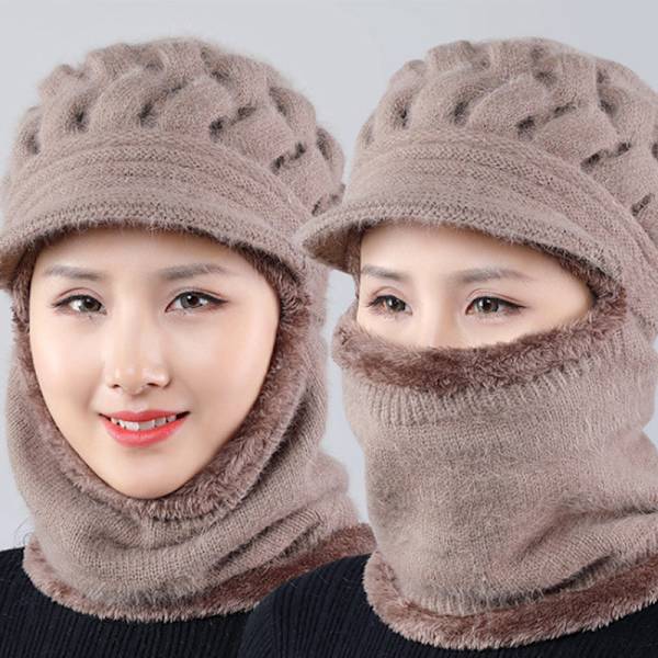 Vinter Balaclava Hat Ski Maske Vindtæt Fleece Justerbar Super W