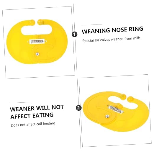 10 stk. Avvente Kalv Ku Nese Torn Dyr Avvenning Ring Ringene Husdyr