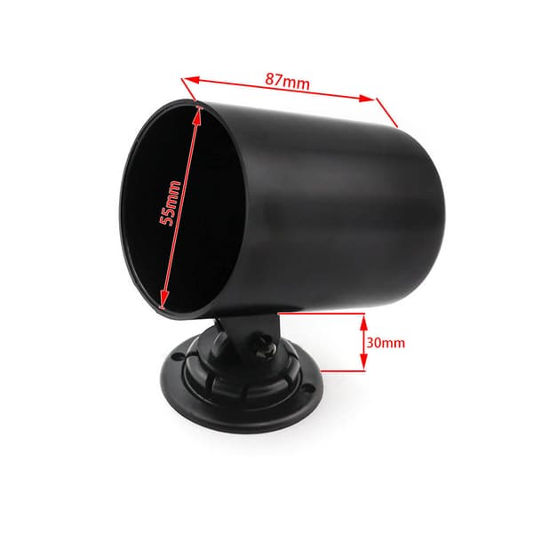 52mm 2\" Beslag Montering Måler Dash Auto Måler ABS Plast