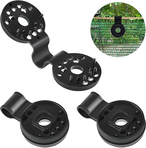 40 st plastskuggclips, solskuggclips för växthus, trädgård, utomhus