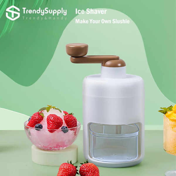 Supply Snow Cone Machine, Table-Top Slushie Maker, Ice Shaver, Premium Ice