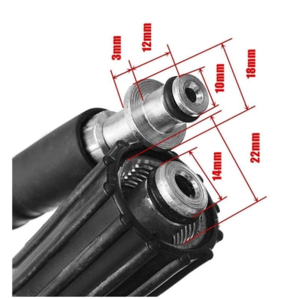 Egnet til Karcher K2 K3 K4 K5 6M / 8M / 10M 8M Højtryksslange Slange