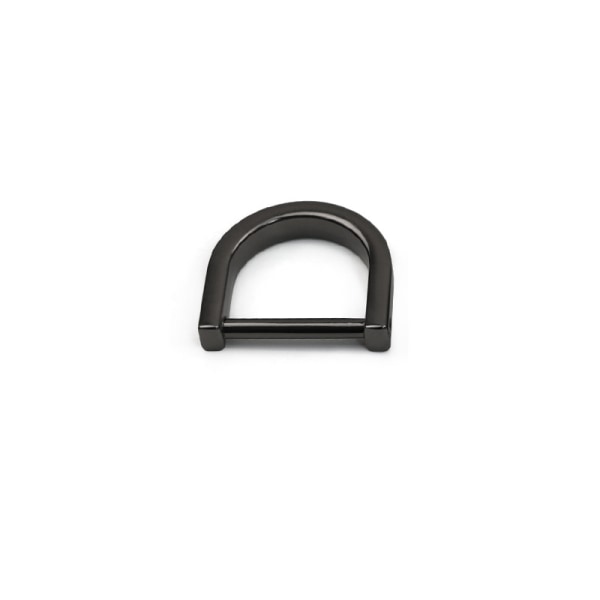 D-ringer 12 deler metall D-ringspenner D-ringer sjakkel D-ring skruer for Ba