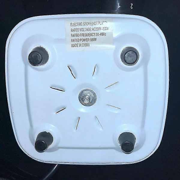 500W Mini Sähköliesi Keittolevy Käytännöllinen Kiinteä Keittolevy Lämmitysuuni
