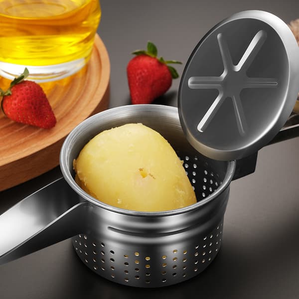 Rostfritt stål potatispress, rostfritt stål potatismos professionell