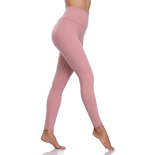 Kvinde Buttery Soft Højtaljede Yoga Bukser Fuldlængde Leggings XL