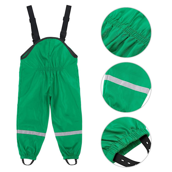 Unisex-lasten sadehousut, tuulen- ja vedenpitävät kurahousut, koko