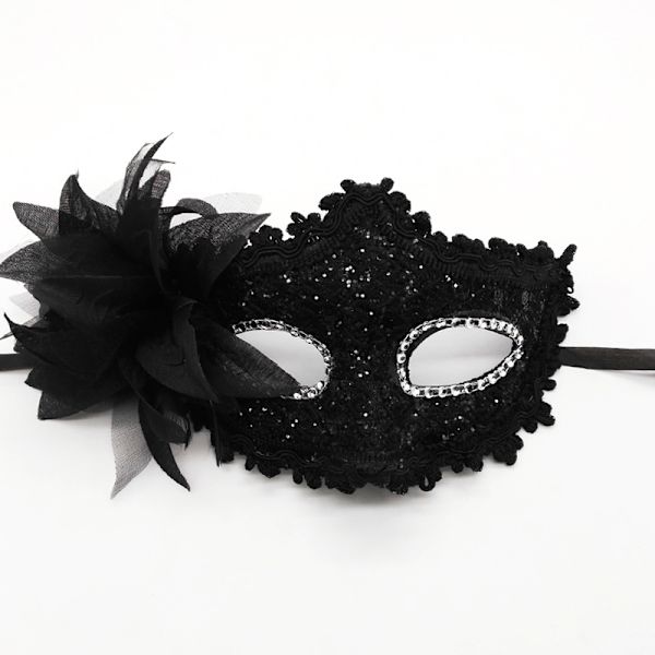 Kvinners blonder maske, venetiansk stil øyemaske Halloween maske