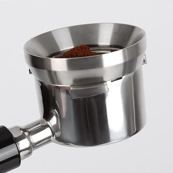 Espresso kahvin suppilo ruostumaton teräs kahvi sisäinen kortti rengas 53mm annostelu r