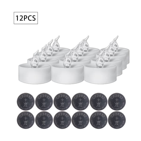 LED-värmelampa med fjärrkontroll 12-pack