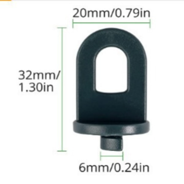 Sett med 50 Drivhuskroker, Drivhusklips, Drivhuskrok, Drivhusklips, Drivhustilbehør, for Drivhus