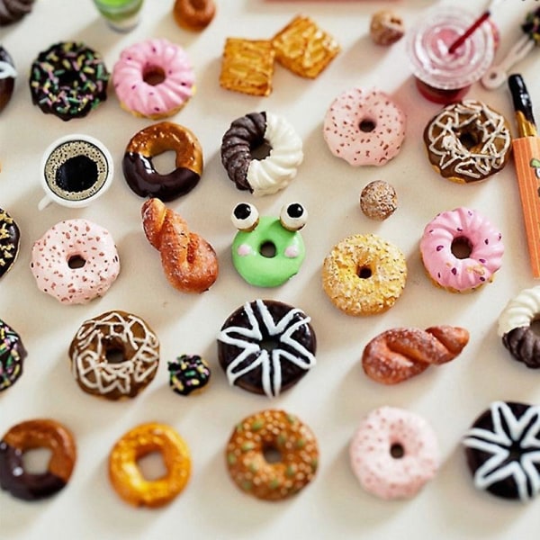 2 st Donutform DIY Tårta Bröd Tillverkning Formar Bakverk Efterrätter Skärare Cupcake