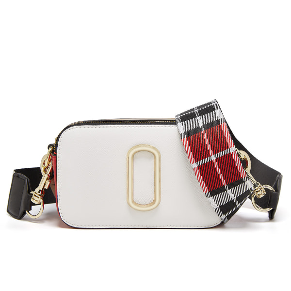 Kvinnors Snapshot Crossbody-väska (vit)