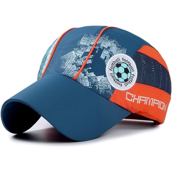 Barn Toddler Lettvekt Hurtigtørkende Solhatt UPF50+ Mesh Baseball Cap