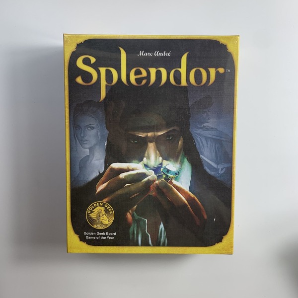 Splendor-peli, mahdollisesti ei saksaksi