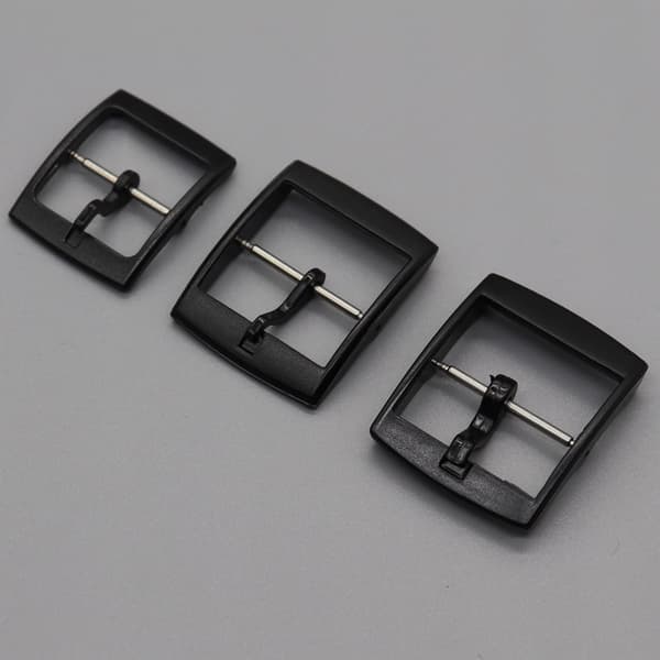 Klockarmbandsspänne Ersättning Plastspänne kompatibelt 16mm Bredd Klockarmband Grön 2 Stycken