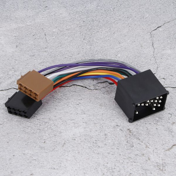 Bilradioadapter Stereo Kabel ISO-kontakt Passar för E36 E46 E39