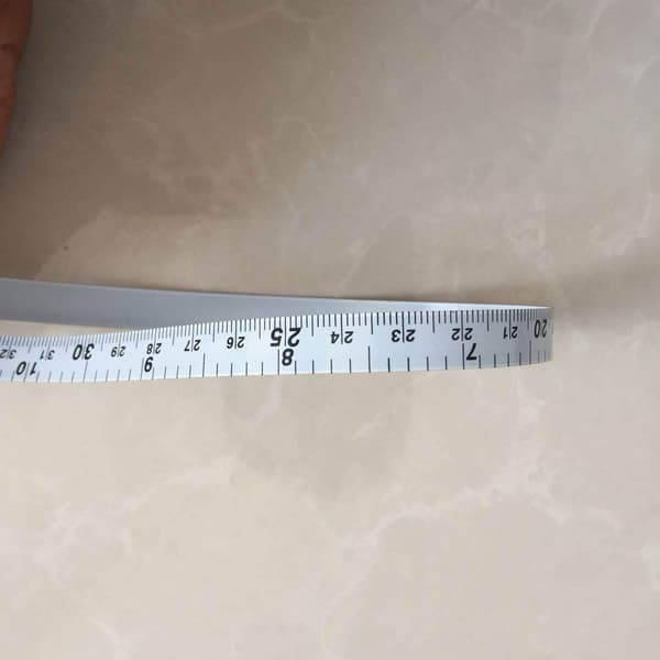 ABS-plast rullande måttband för mätning av träd (2m*12mm)