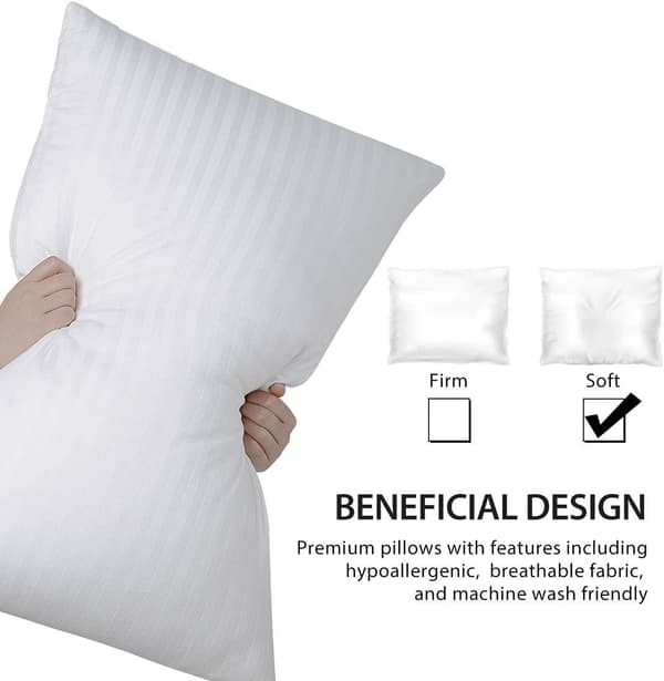Hotel Collection Sengepude Til Søvn - Queen Size, Sæt Af 2