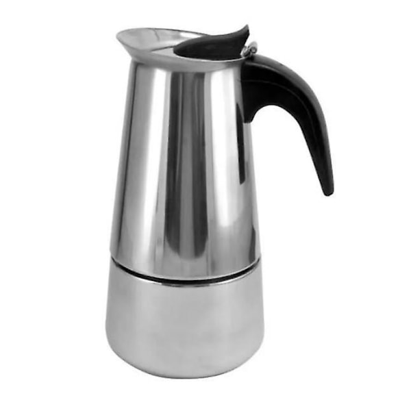 Italiensk kaffemaskine i rustfrit stål til 9 kopper