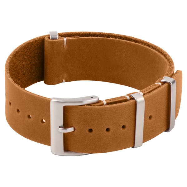 Læderurrem – Quick Release armbånd kompatible mænd kvinder – 22 mm