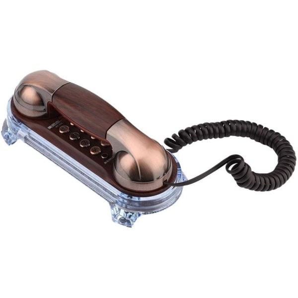 Vintage seinään asennettavat puhelimet, retromuoti Langalliset lankapuhelimet Backgr
