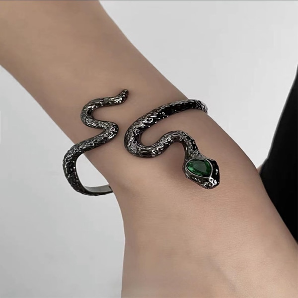 Håndkæde Snake Armbånd til Kvinder Finger Ring Armbånd Slave Ha