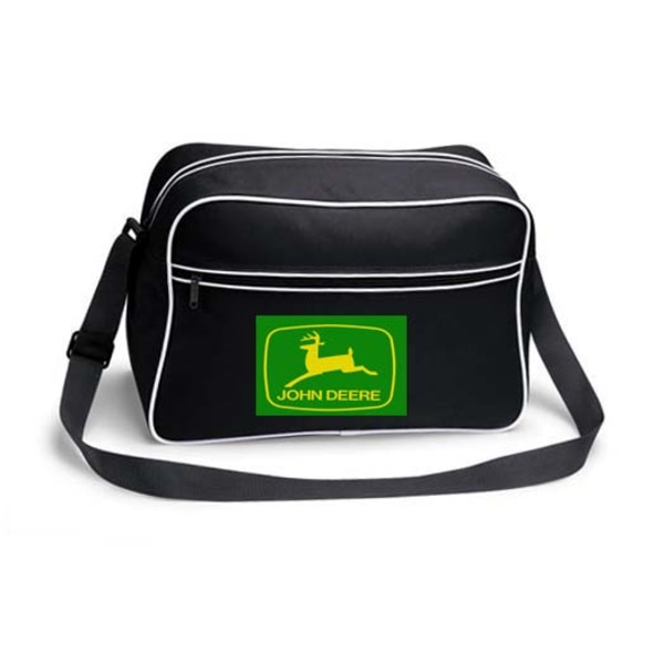 John Deere retroväska, 2 färger Röd