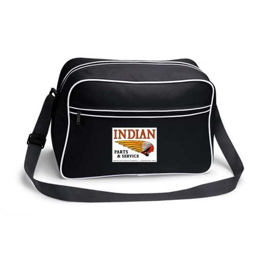 Indian retroväska, 2 färger Röd