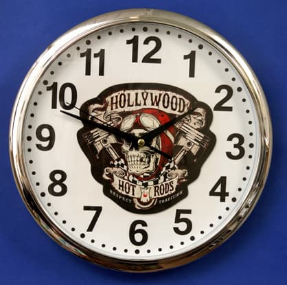 Hollywood Hot Rods Väggklocka