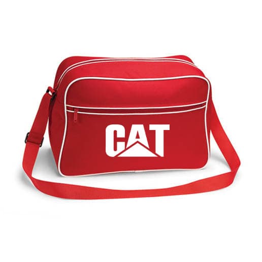 CAT retroväska, 2 färger Röd
