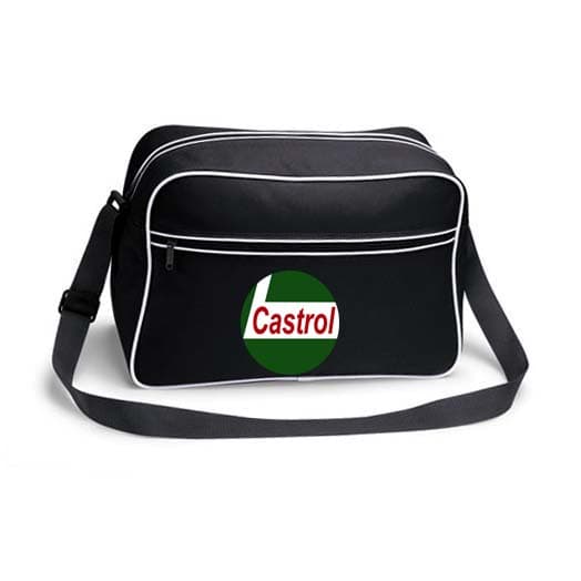 Castrol retroväska, 2 färger Röd