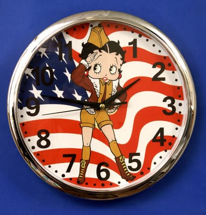 Betty Boop Väggklocka