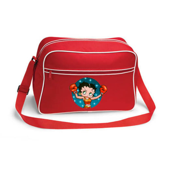 Betty boop retroväska, 2 färger Röd