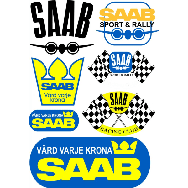 Saab dekalark