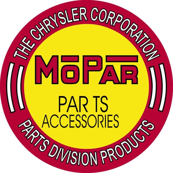 Mopar dekal, finns i 3  storlekar 14 cm i diameter