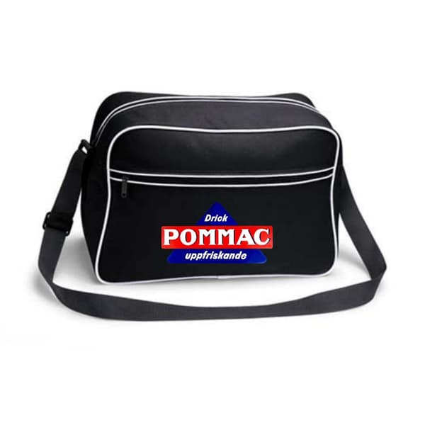 Pommac  retroväska, 3 färger Blå