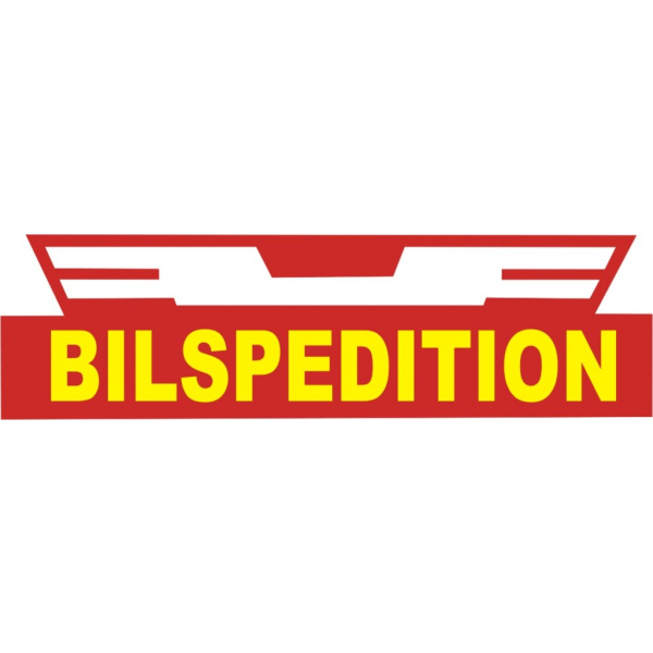 Bilspedition dekal, finns i 8 storlekar 50x14.2 cm
