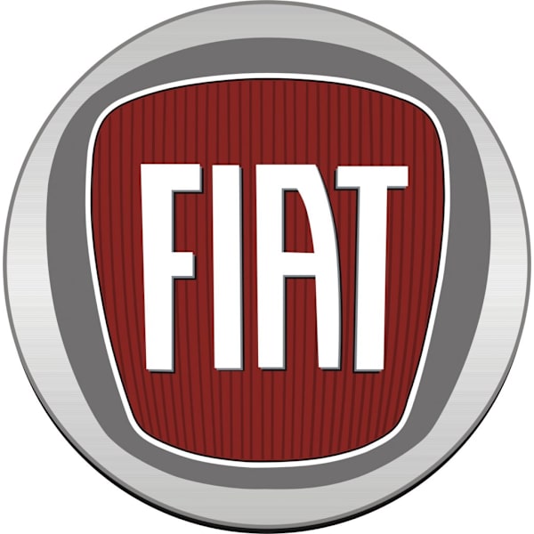 Fiat dekal, finns i 4 storlekar 14 cm i diameter