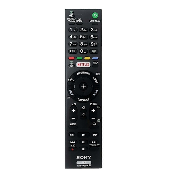 Ny äkta RMT-TX200E fjärrkontroll för Sony LCD-TV KD-65XD7505 KD-55XD7005 PF50KA