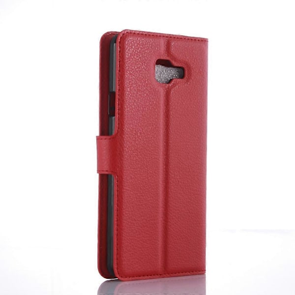 Litchi Lær Kortholder Deksel for Samsung Galaxy A5 SM-A510F (2016) (C)