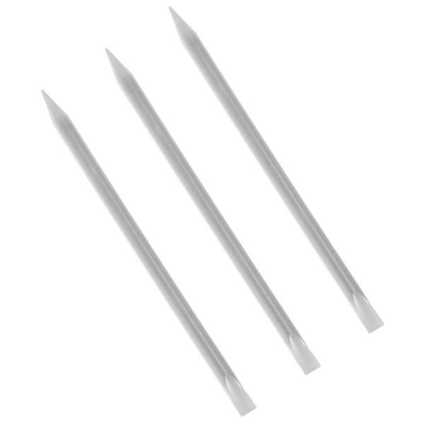 3 st Urverk Delar Installera Hjälpstång Dubbeländad 140mm Urverk Installera Sticka för Urmakare[C]