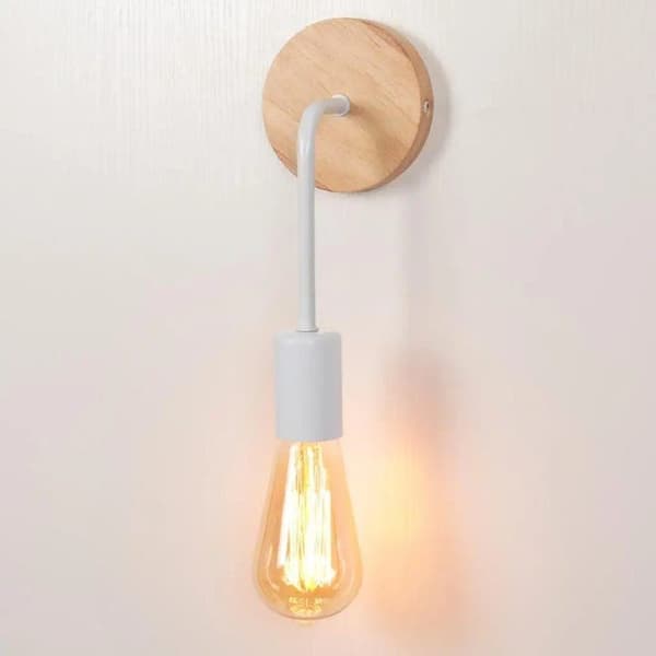 LED Vegglampe med Hvit[C] White 1