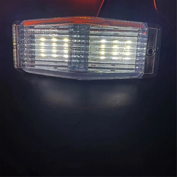 Frontgrill Lys LED Markørlampe for Man Truck Lorry Front Dobbel Brenner Indikatorlys B