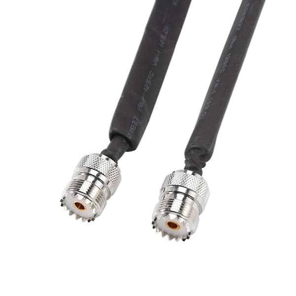 Koaksialkabel So239 til So239 50Ohm RF UHF Hun til Hun Pass Through