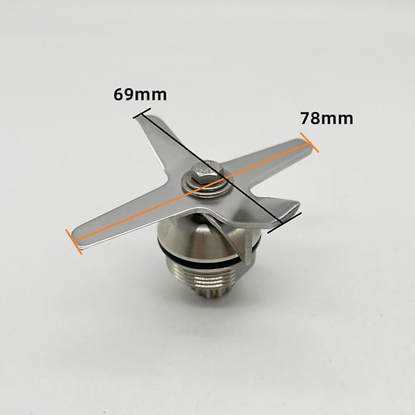 Blenderblade til Twk Tm-767 Tm-800 -767 -800 Rustfrit Stål Mixer Reservedele