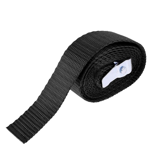Takräcke Släpvagnar Kajak Kanot Spännband Metallspänne 300x3,8cm, Gul Svart (C)
