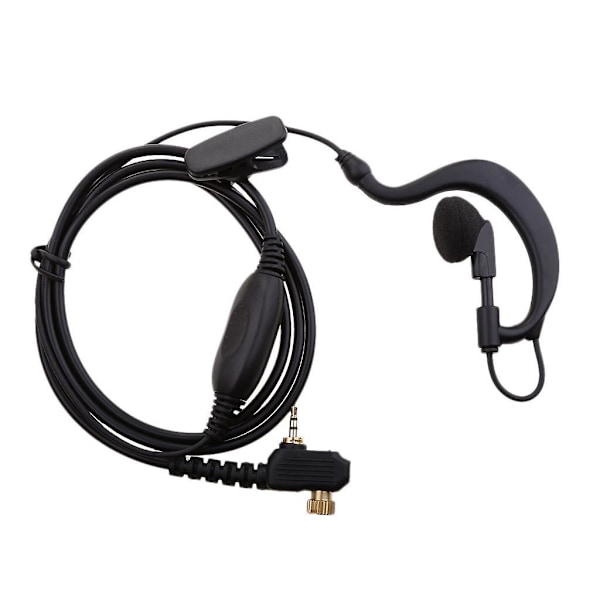 Öronkrok Hörsnäcka Headset Mikrofon för Motorola MTP850 MTH650 Walkie Talkie Radio (C)
