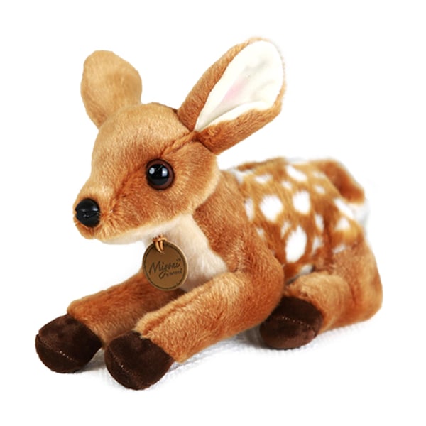 Reindeer Elk Relieve Stress Toy Cartoon Deer For Doll Portable Delicate Craft