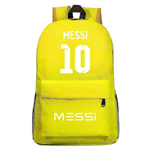 Fodbold Superstjerner Messi Rygsæk - Børns Skole, Rejse, Laptop, Teenagere - Mænd, Kvinder, Studerende - Mochilas, Totes G[C] 8